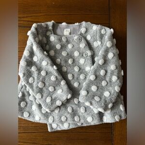 Baby GAP Cloud Sweater Jacket - 18-24 months